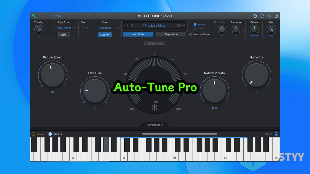 专业人声处理工具 Antares Auto-Tune Pro 11.0 最新版来了 WIN MAC